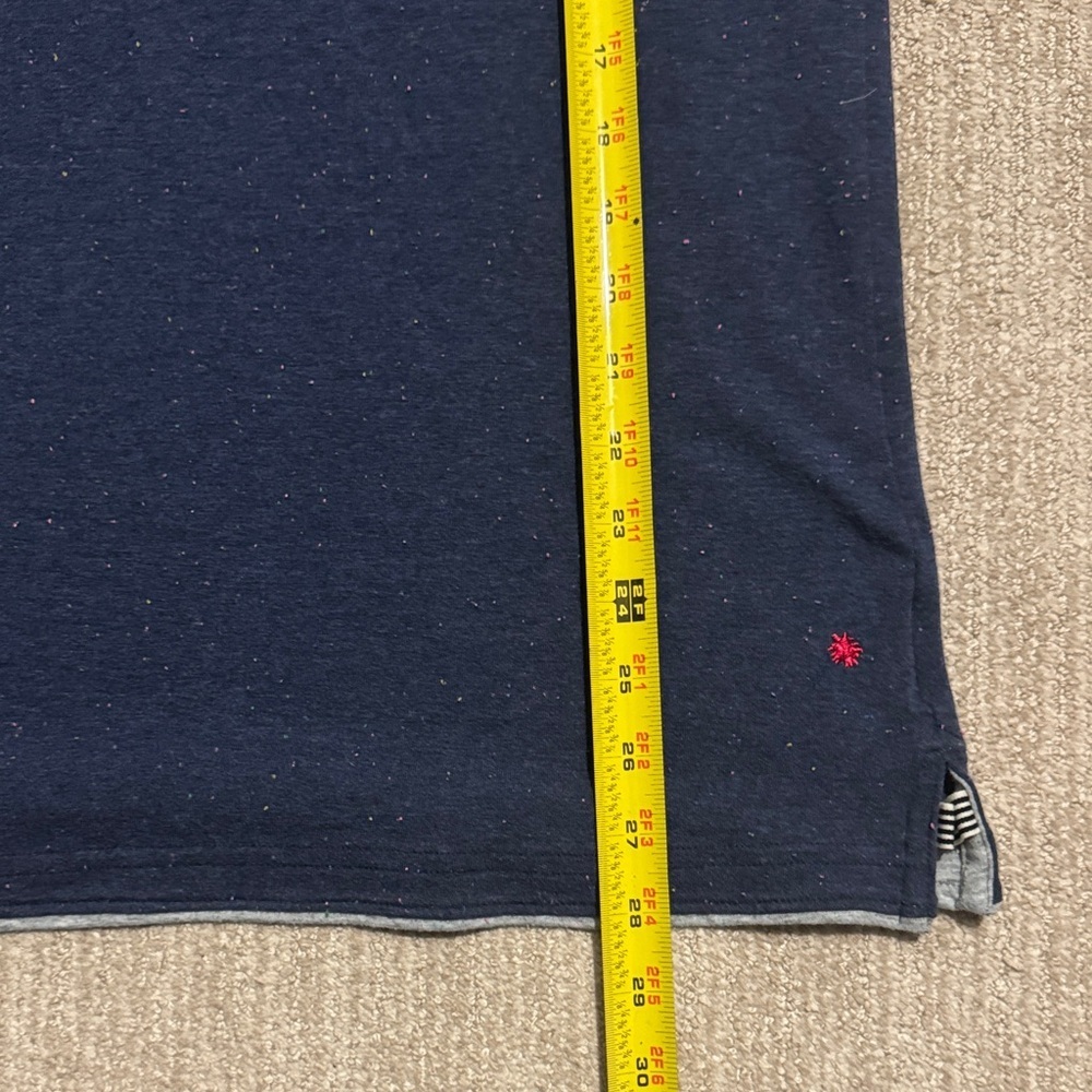 Descendant of Thieves Heathered Blue Short Sleeve Shirt Men's XL Casual Top - Picture 8 of 11